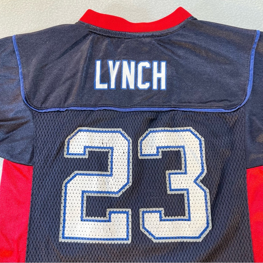 Reebok NFL On Field Kids Buffalo Bills Football Jersey #23 Marshawn Lynch